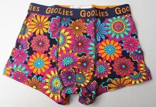 Oddballs Kids' Goolies Stretch Cotton Boxer Shorts DH3 Bouquet 11/12 NWT