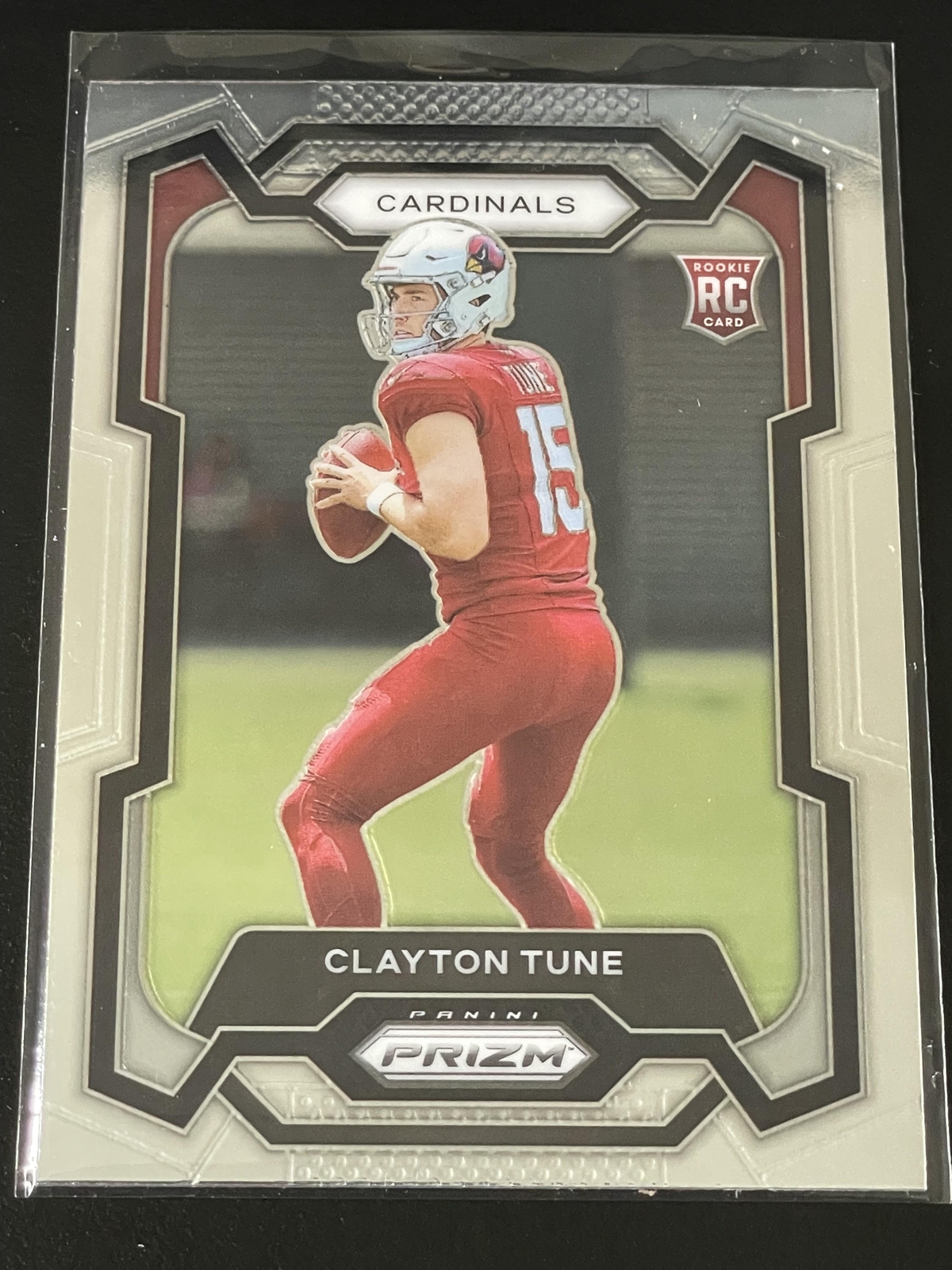 2023 Panini Prizm #302 Clayton Tune RC Arizona Cardinals