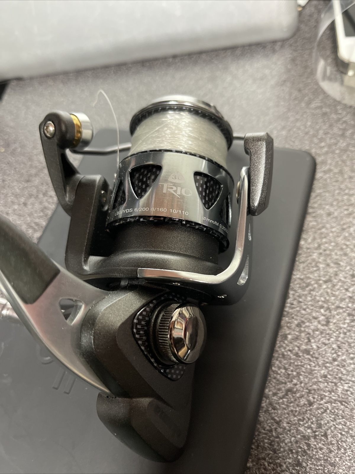 Okuma Saltwater Spinning Fishing Reel TRIO 30 Black