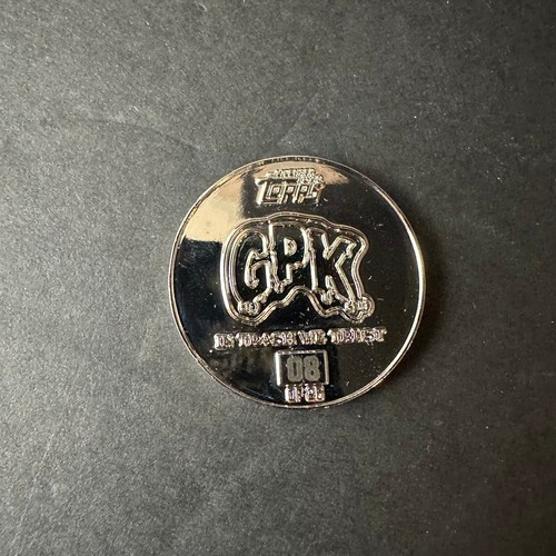 Silver Mini SIMKO Adam Bomb Challenge Coin 8/25 Garbage Pail Kids - Picture 2 of 2