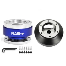 131H Short Hub Adapter+Blue Quick Release For Honda Civic S2000 CRV CRZ TSX RSX