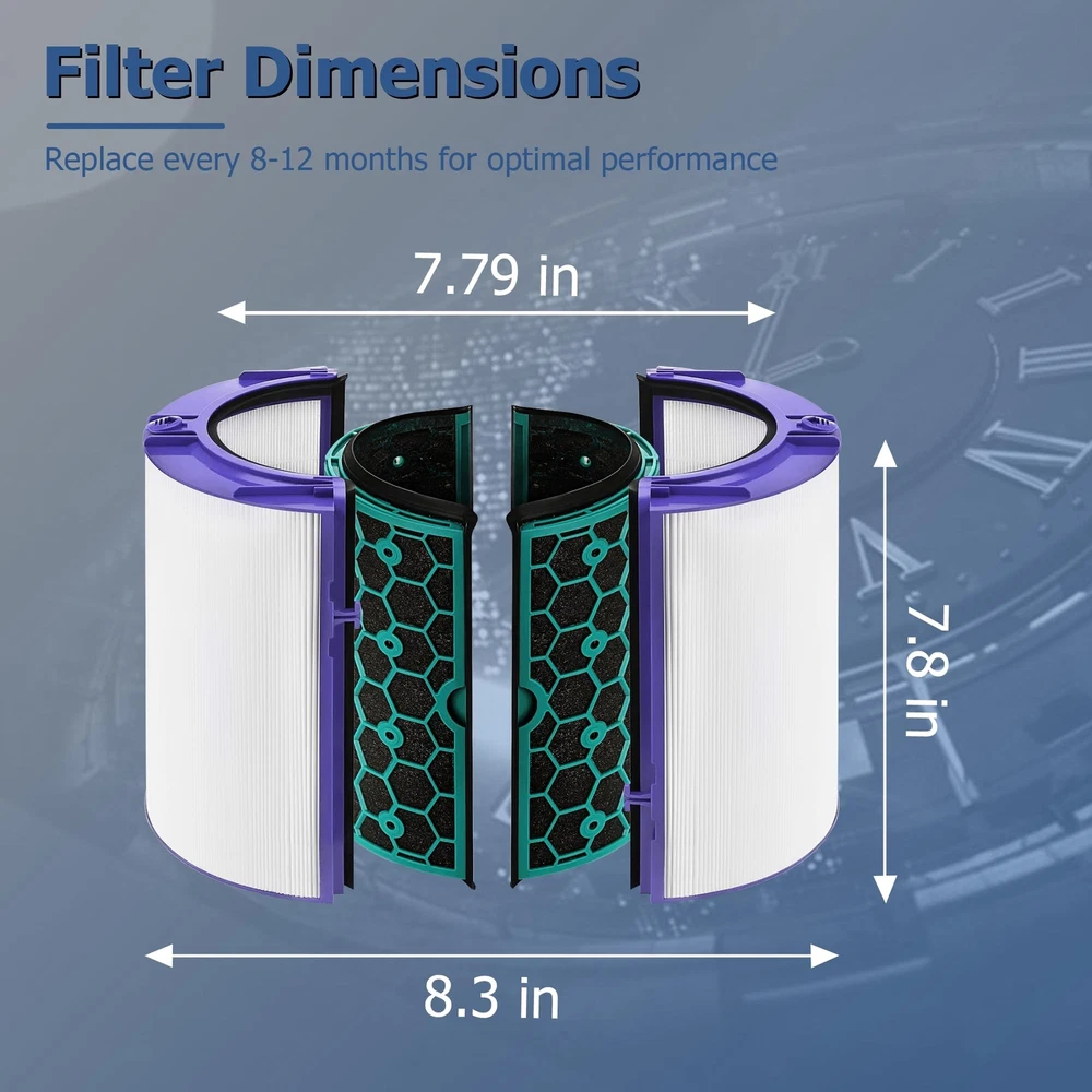 Dyson Pure Cool TP04 HP04 Air Purifier Replacement Filter