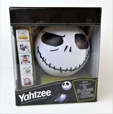 Disney The Nightmare Before Christmas YAHTZEE Game Jack Skellington Head