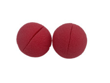 2 pcs Clown nose red clown nose carnival red nose carnival foam nose
