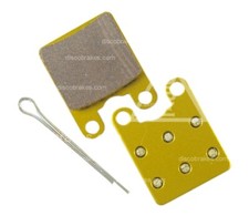 1 Paio Pastiglie Freno a Disco F1 Giganti Sinterizzate MPH1 Anno 2000 Metallizzate MTB DH XC