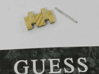 Guess Mens Gold Tone  Link Replacement   GW0714G2