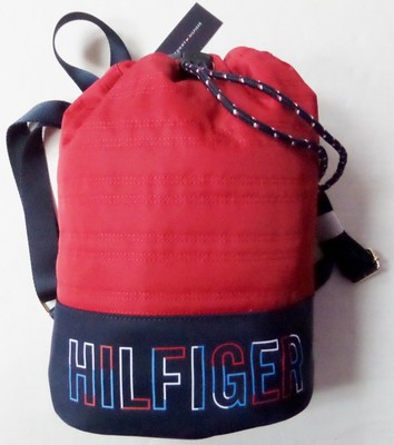 tommy hilfiger drawstring backpack
