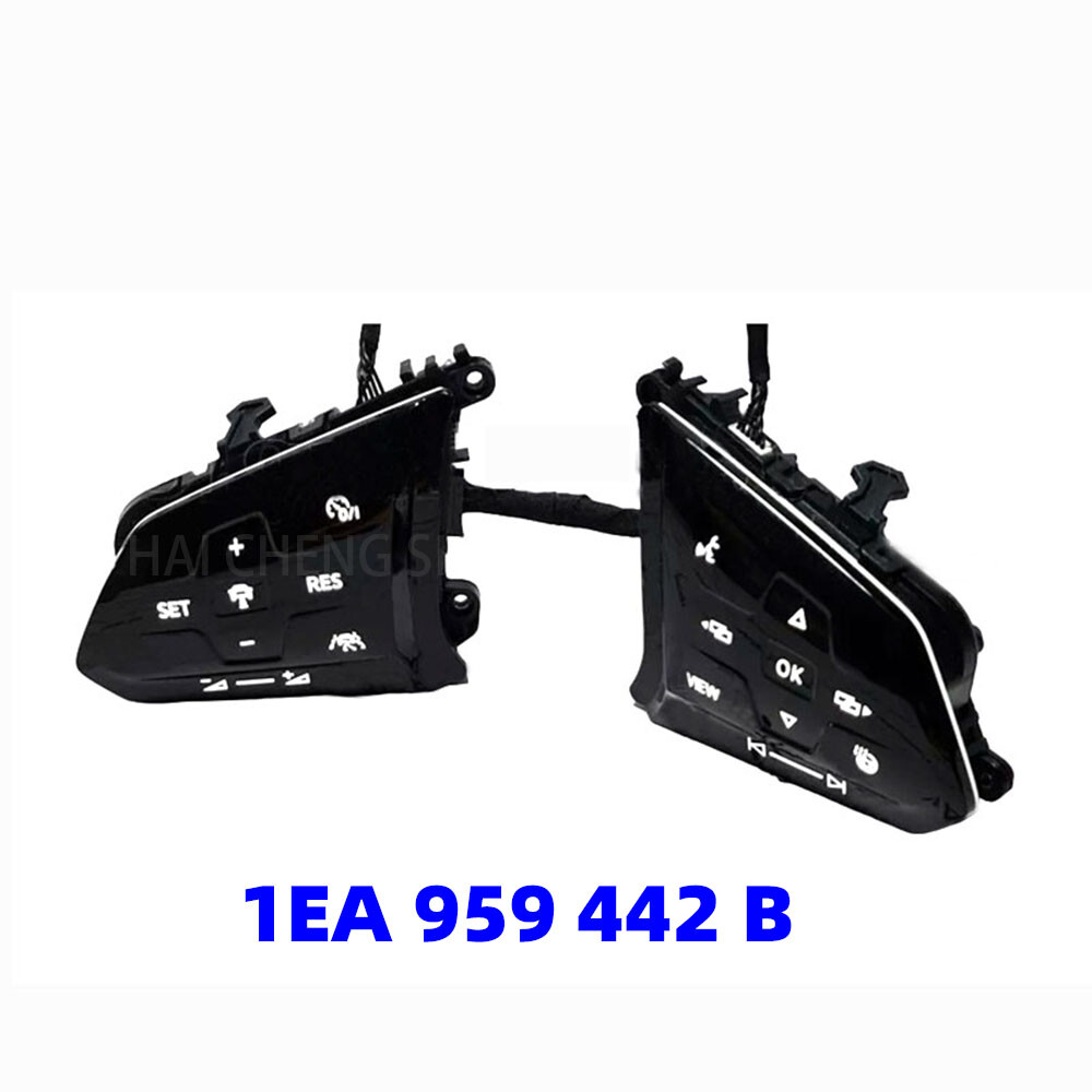 LCD touch steering wheel button switch for Volkswagen Golf MK8