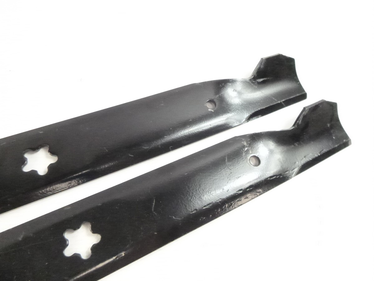 Pair of OEM Husqvarna 532138971 Hi Lift Lawn Mower Blades