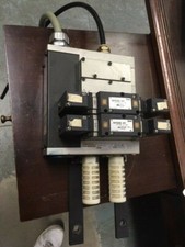 SMC NVV5FS3-01T-041, Pneumatic Valve Assembly 5 port 2 valve NVF3200-5FZ unit