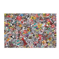 Vinyl Decal Car Bomb Wrap Sheet Cartoon Panda Graffiti Diy Sticker Water Proof