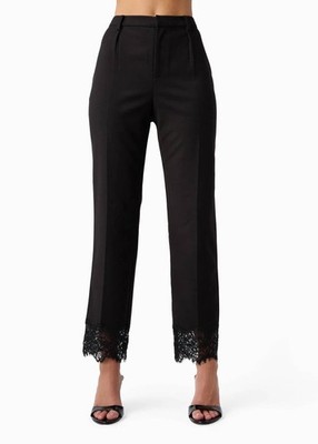 Cami Nyc Cheyenne High Rise Cropped Pants Black
