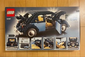 LEGO Creator Sculptures Volkswagen Beetle 10187 2008 Rare W/Box New Sealed
