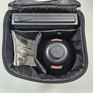 COLEMAN 830-500 Series Tent Lighting System Light Bulb Battery Camping READ