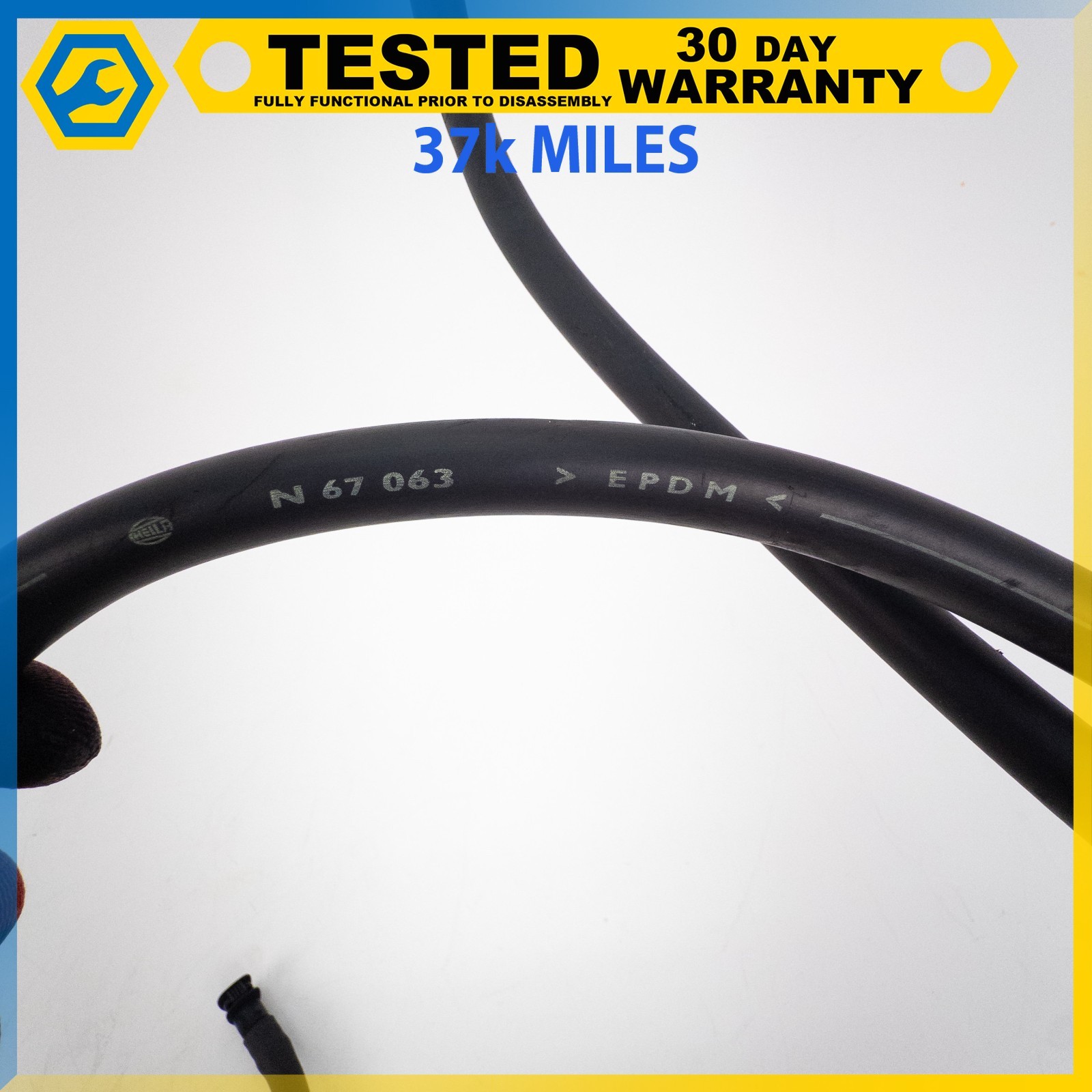 05-12 ASTON MARTIN DB9 DBS HEADLIGHT WINDSHIELD WASHER HOSE PIPE LINE OEM