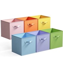 Granny Says 6 Storage Cubes For Ikea Kallax, Kids Toys Organization,Wardrobe.new