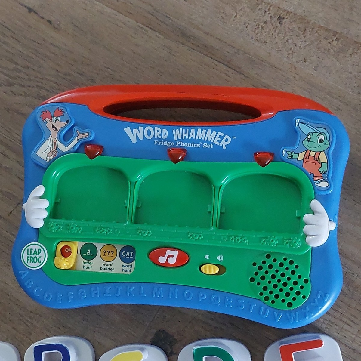 Working LeapFrog Word Whammer Fridge Phonics Alphabet Magnet Set