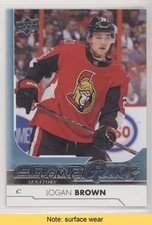 2017-18 Upper Deck Young Guns Logan Brown #217 READ 7ci