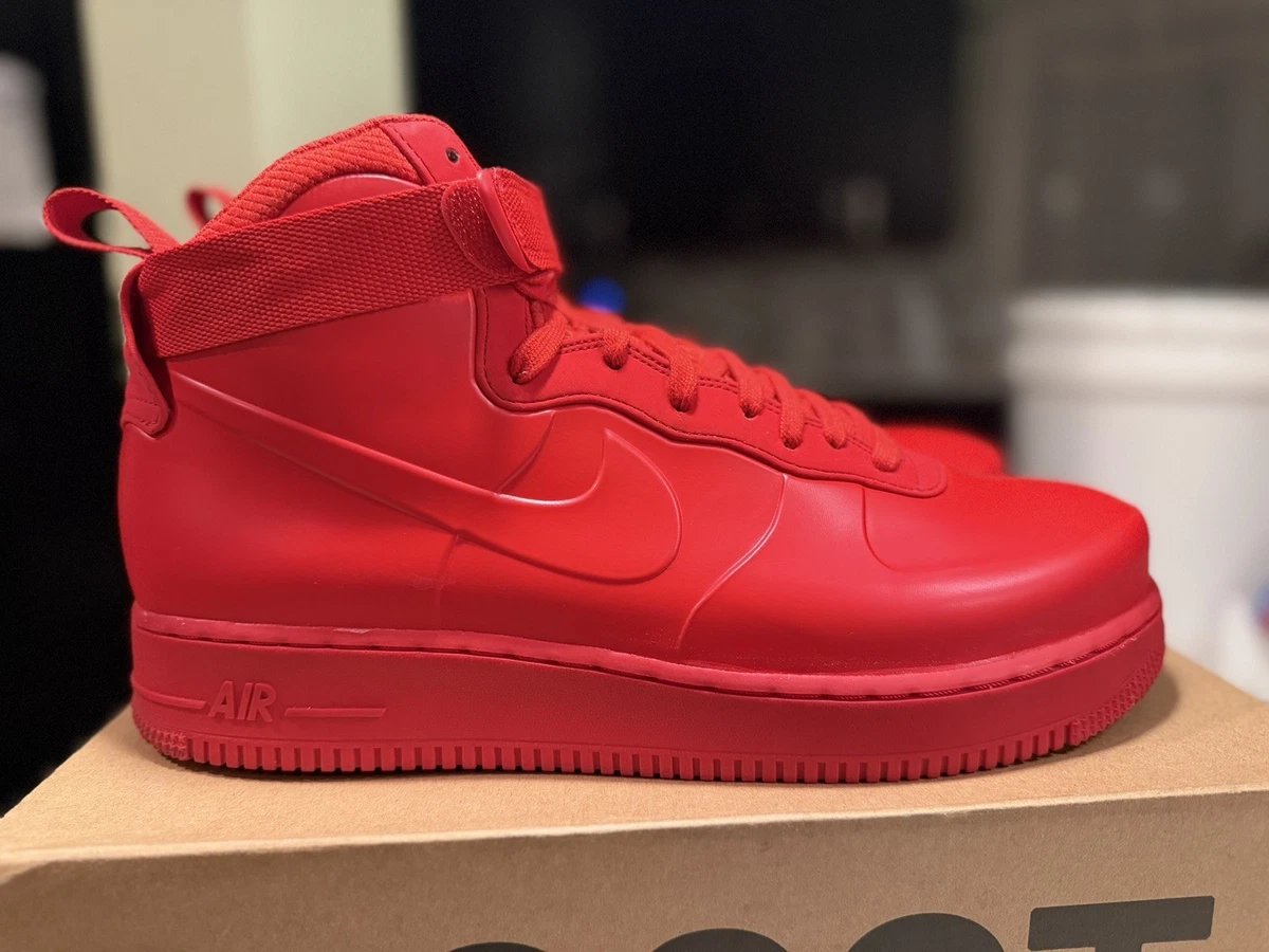 Nike Air Force 1 Foamposite Red 2018 | eBay