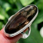 Smokey  Quartz Ring 925 Sterling Silver Ring Handmade Gemstone Ring Women's Ring