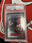 PATRICK MAHOMES 2023 Donruss Optic Passing Grade Purple Stars 15/25 PSA 9