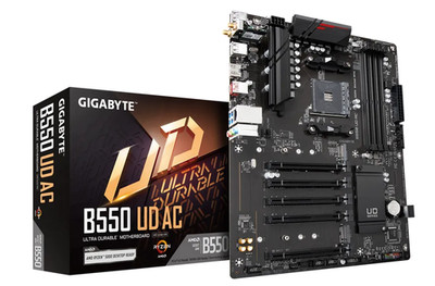 Gigabyte B550 UD AC AM4 ATX WiFi PCIe 4.0 Ryzen 5000 Desktop Motherboard