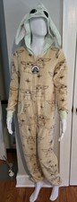 Star Wars GROGU Baby Yoda Pajamas Womens Hooded One Piece Union Suit Mandalorian