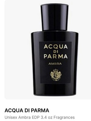 Acqua di Parma Ambra Eau de Parfum Spray Regular Size 3.4 oz Fragrance
