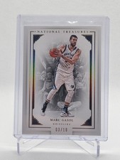 2015-16 Panini National Treasures - Marc Gasol #54 Gold /10