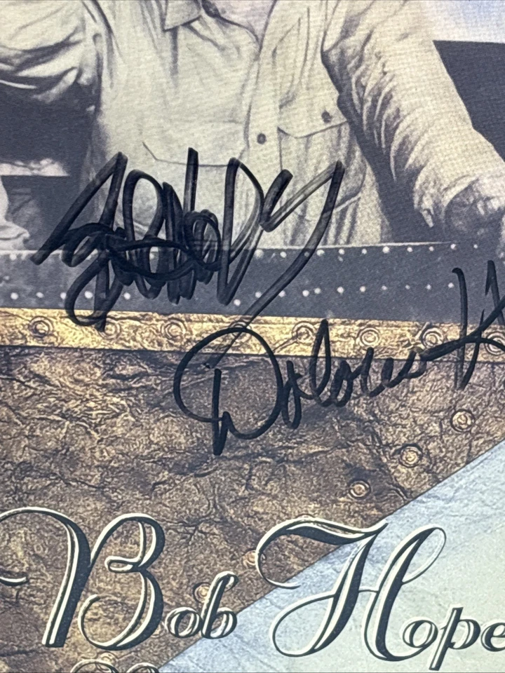 Bob Hope Remembers World War II - SIGNED - 2 DVD Set + Bonus VHS 1942 Recordings - Image 2 of 4