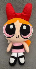 Cartoon Network Powerpuff Girls Blossom 8" Plush Bean Bag Doll Trendmasters 1999