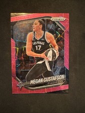 MEGAN GUSTAFSON 2025 PANINI PRIZM WNBA BASKETBALL PINK VELOCITY ACES /79