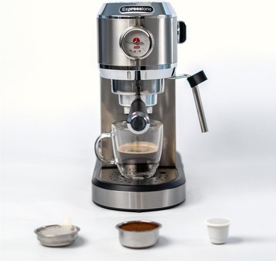 Espressione Flex 3-in-1 Espresso Maker, compatible with E.S.E. espresso pods
