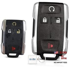 SKS Key Fob Cover Case Replacement for 2014 2015 2016 2017 2018 2019 Chevrolet