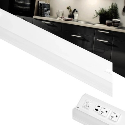 LED Courant Plus Undercabinet Light 32 Inch 5CCT 90+ CRI 1600 Lumens with USB...