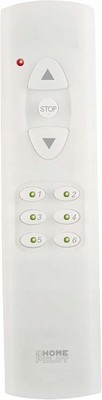 HOMEPILOT 12481001 Intelligente Fernbedienung mit 6 Gruppen zur Steuerung Ihres