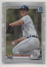 2020 Bowman Chrome Prospects Refractor 228/499 Franklin Perez #BCP-63 0nr3