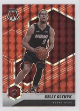 2020-21 Panini Mosaic Red Mosaic Prizm Kelly Olynyk #193 11ak
