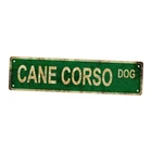CANE CORSO DOG Vintage Metal Tin Sign, Street Sign, Home Decor, Room T01330