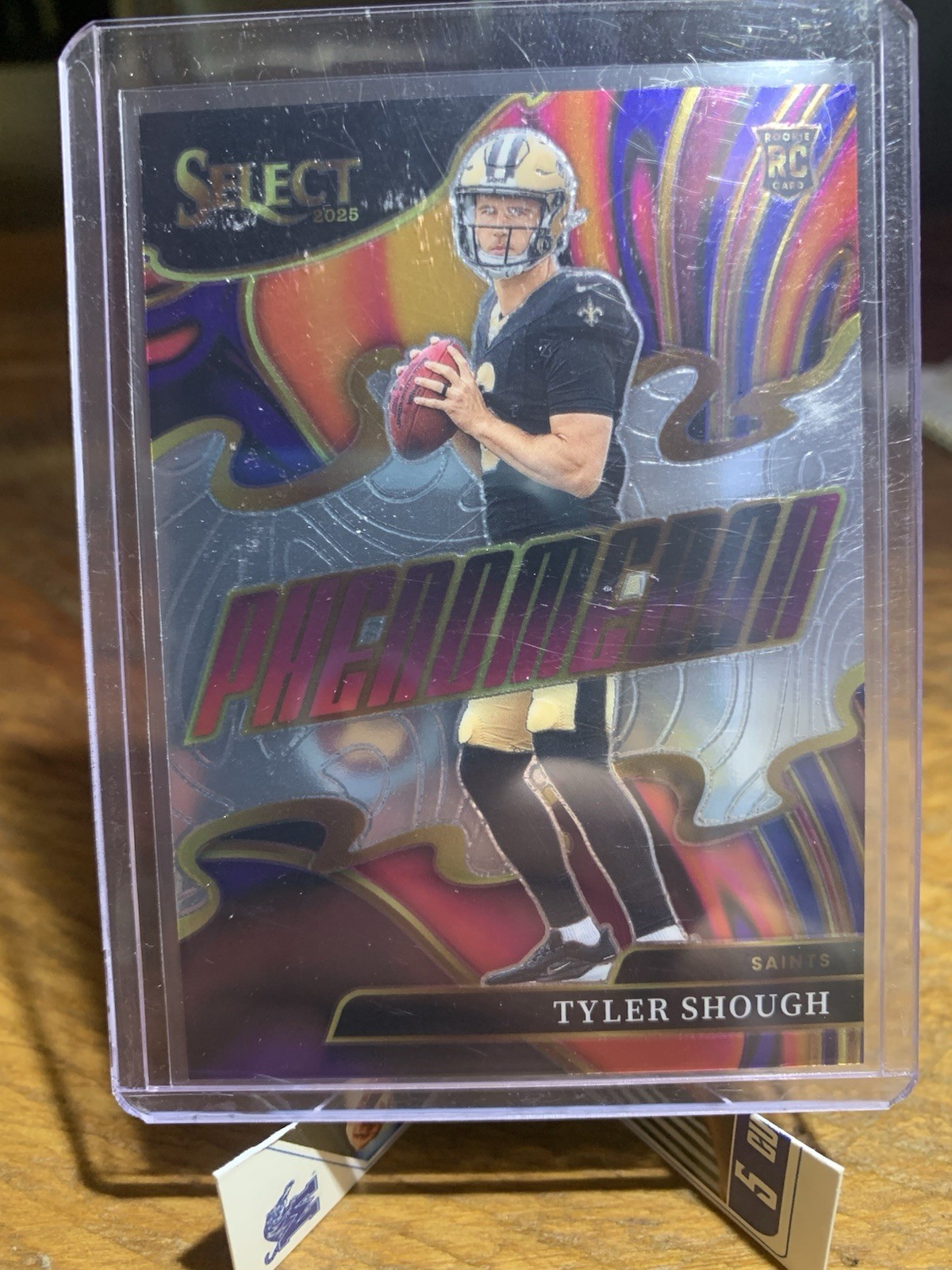 2025 Panini Select - Phenomenon Tyler Shough #20 (RC)