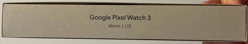 Google Pixel Watch 3 LTE 45mm Smartwatch Gehäuse Silver Armband Porcelain Weiß - Bild 4 von 4