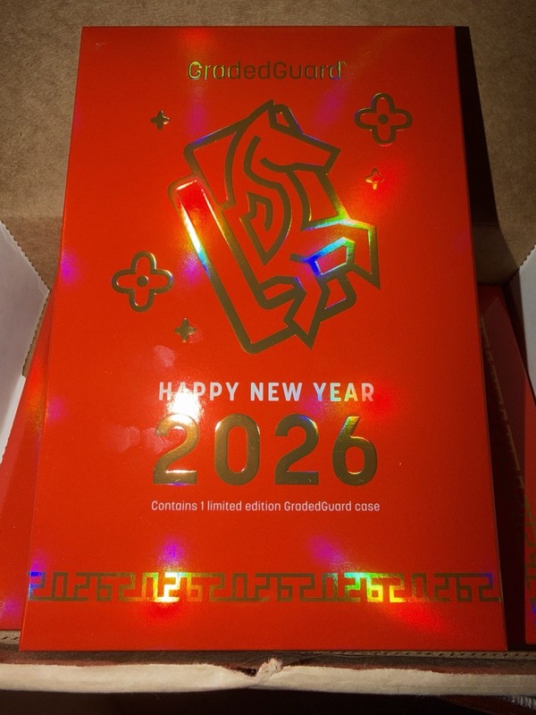 Graded Guard Happy New Year 2026 Limited Edition PSA Graded Case Guard