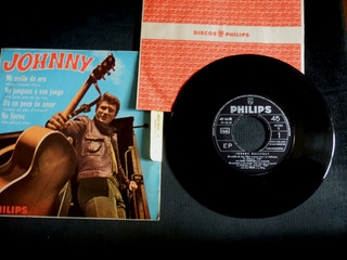 Johnny Hallyday 45t Espagne Mi anillo de oro