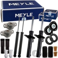4x MEYLE GAS STOßDÄMPFER-SATZ Ø50mm DOMLAGER für AUDI A3 8V VW GOLF VII LEON 5F