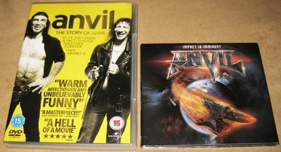 Anvil Impact Is Imminent CD Album 2022 Digipak & The Story Of Anvil DVD