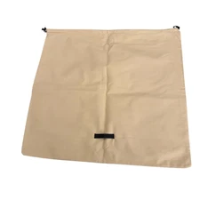 Naghedi Dust Bag 19" x 18" Rectangle Canvas Beige Drawstring Cover