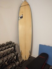 Wave Riding Vehicles WRV hybrid thruster funboard with fins included.