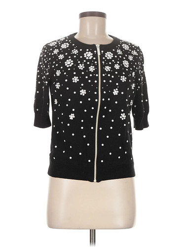 MICHAEL Michael Kors Women Black Cardigan M