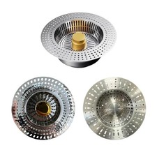 Stainless Steel Kitchen Sink Filter for Vegetable Basin and Drainage System