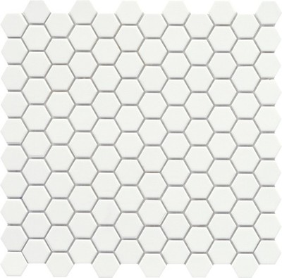 Emser Tile W71SOUR1111MH1 Source - 11'' x 11'' Hexagon Geometric - White